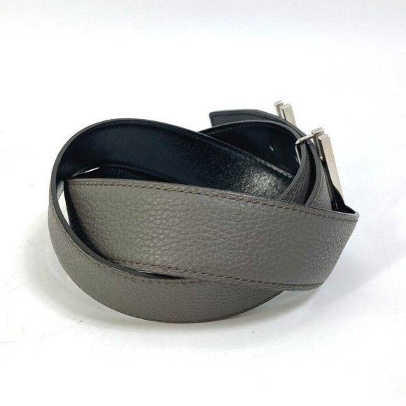 HERMES H belt Ash okare belt Togo gray main image 4